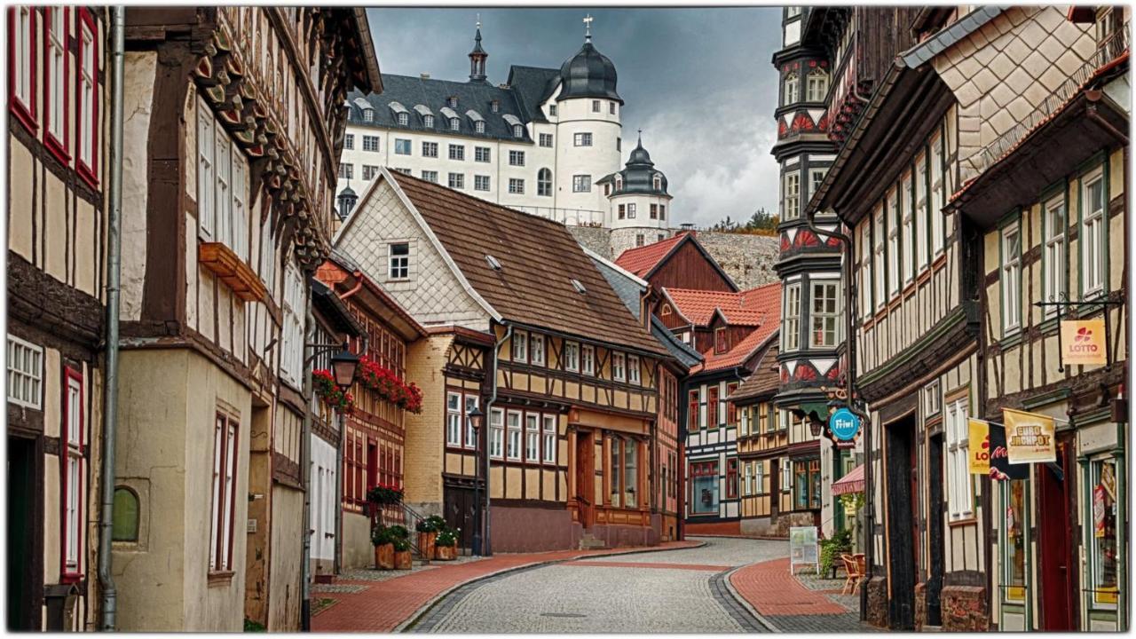 Ferienapartmenthaus Am Rittertor Stolberg i. Harz Exteriör bild