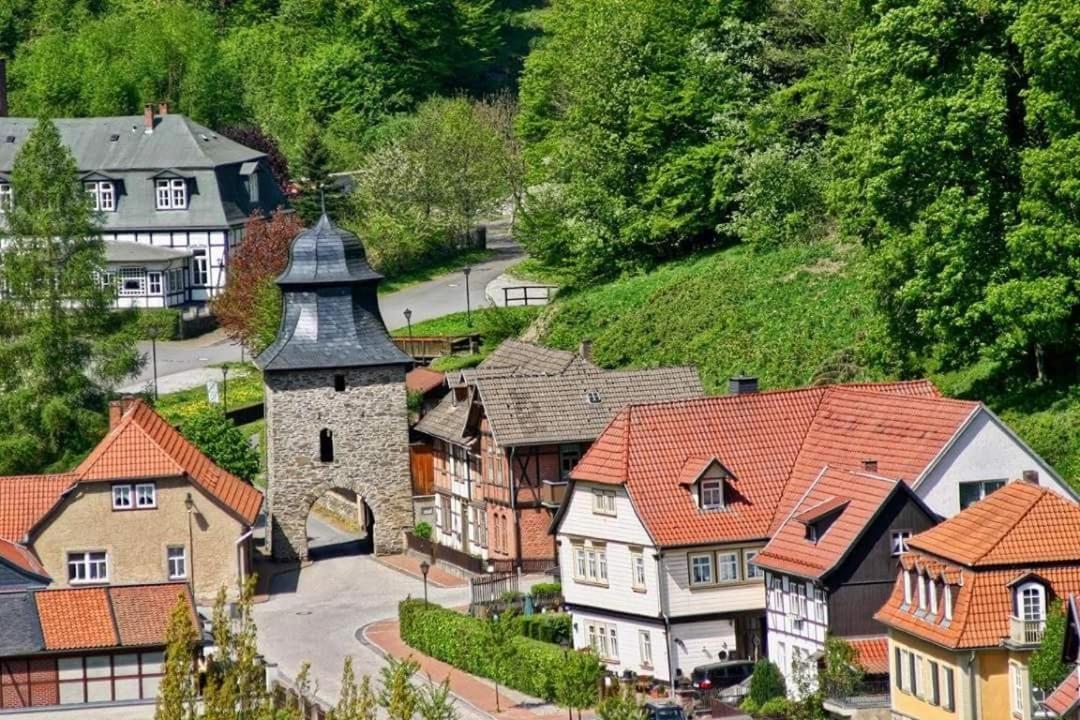 Ferienapartmenthaus Am Rittertor Stolberg i. Harz Exteriör bild