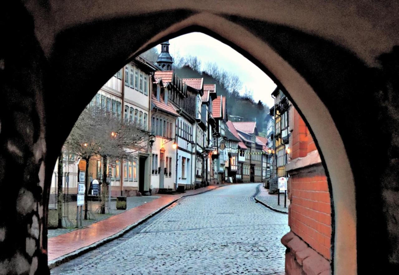 Ferienapartmenthaus Am Rittertor Stolberg i. Harz Exteriör bild